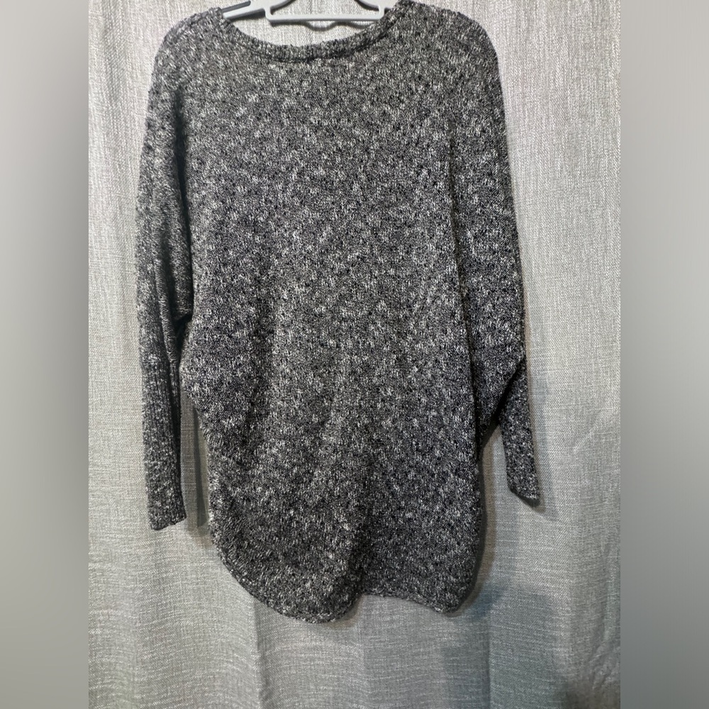 Bar III Black &  Sweater Tunic Size Large